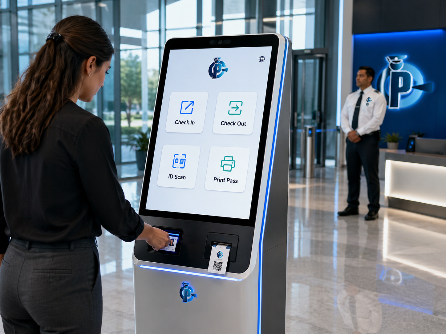 Self-Registration Kiosk